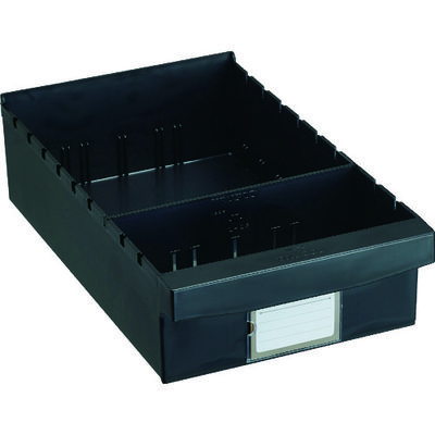 トラスコ中山 TRUSCO パーツケース WUW型 バンラックケースL型引出 導電タイプ 内寸242×407×H108 ML-2D 1個（直送品）