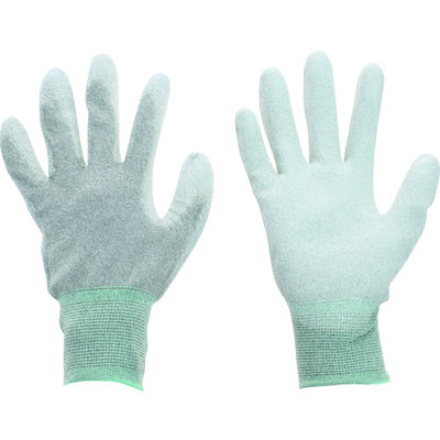 トラスコ中山 TRUSCO 静電気対策・銅繊維入ESD手袋 手のひらコートタイプ Mサイズ ESD-GPCM 1双 206-5327（直送品）