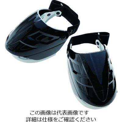 トラスコ中山 TRUSCO つま先も守れる甲プロテクター ブラック IP-BK 1組 206-7096（直送品）