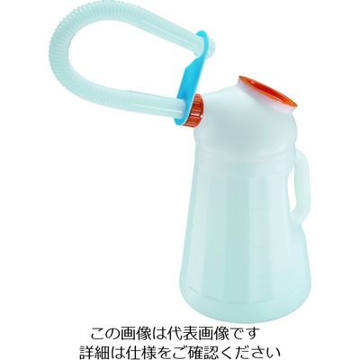 トラスコ中山 TRUSCO オイルジョッキ ピノッキオ5L ノズルホルダー付きロングノズル 本体蓋付 網付 PN-5L 1個（直送品）