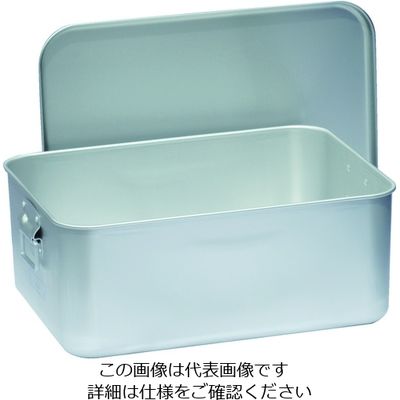 トラスコ中山 TRUSCO アルミ大型容器 蓋付 500X370X205 ABK-5002 1個 207-2021（直送品）