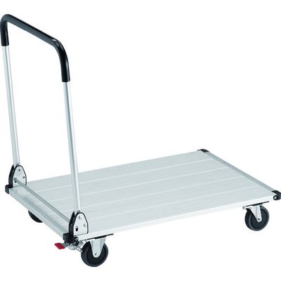 トラスコ中山 TRUSCO アルミ台車 アルパカート 省音 折りたたみ 900×600mm ストッパー付 AL21-0960S 1台（直送品）