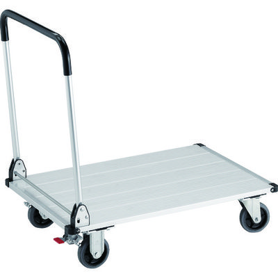 TRUSCO アルミ台車 アルパカート 300kgタイプ 折りたたみ 900×600mm ストッパー付 AL31-0960S 1台（直送品）