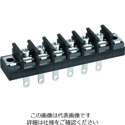 トラスコ中山 TRUSCO 貫通端子台 300V 12A 3P TOTB-752NS-3P-C 1個 207-5671（直送品）