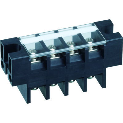 トラスコ中山 TRUSCO 貫通端子台 600V 100A 6P TOTB-358N-6P 1個 207-5665（直送品）