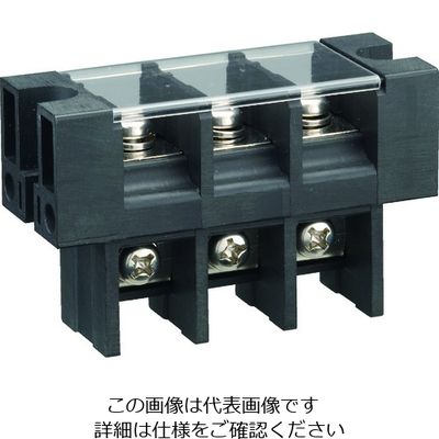 トラスコ中山 TRUSCO 貫通端子台 600V 120A 2P TOTB-593-2P 1個 207-5666（直送品）