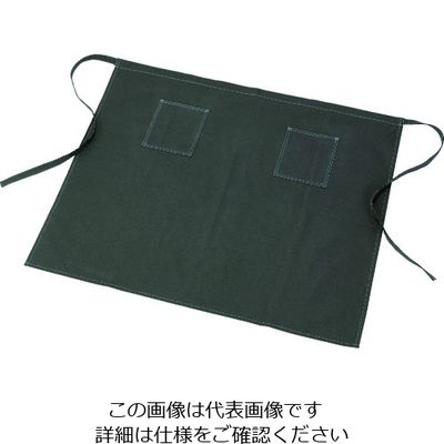 トラスコ中山 TRUSCO キャンバスエプロン幅広腰前掛けタイプ グレー HMEP-GY 1枚 207-2812（直送品）