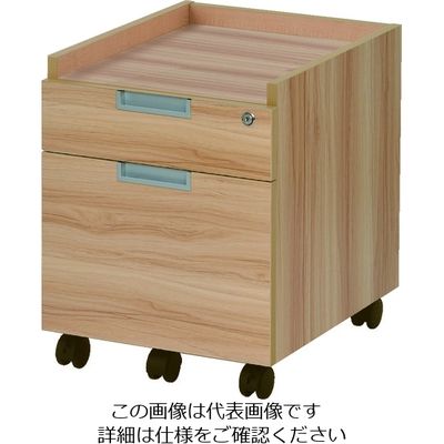 トラスコ中山 TRUSCO 2段ワゴン W420×D500×H520mm TCA2-NA 1台 207-4339（直送品）