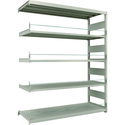 TRUSCO 災害備蓄ラック スチールラック M2型 W1760×D600×H2100 5段 連結 M2-DS7665B 1台(1個)（直送品）