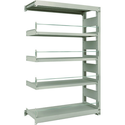 TRUSCO 災害備蓄ラック スチールラック M3型 W1200×D471×H1800 5段 連結 M3-DS6455B 1台(1個)（直送品）