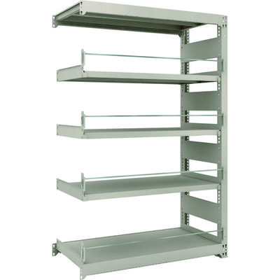 TRUSCO 災害備蓄ラック スチールラック M3型 W1200×D571×H1800 5段 連結 M3-DS6465B 1台(1個)（直送品）