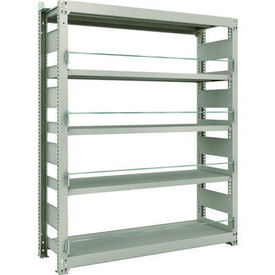 TRUSCO 災害備蓄ラック スチールラック M3型 W1500×D471×H1800 5段 単体 M3-DS6555 1台(1個)（直送品）