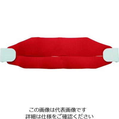 トラスコ中山 TRUSCO ヘルメットバンド 幅90MM 両面仕様 レッド/グリーン HB90-RG 1個 206-6078（直送品）