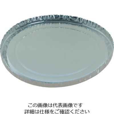 トラスコ中山 TRUSCO 使い捨てアルミ容器 RC0818B2用蓋 20枚入 RC0818FB2 1袋(20枚) 207-2065（直送品）