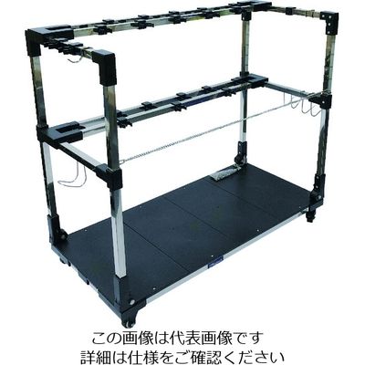 トラスコ中山 TRUSCO 【売切廃番】 折り畳み掃除用具保管台 大 TCTS-860 1台 207-2103（直送品）