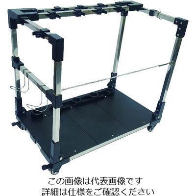 トラスコ中山 TRUSCO 【売切廃番】 折り畳み掃除用具保管台 小 TCTS-650 1台 207-2102（直送品）