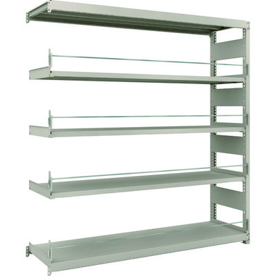 TRUSCO 災害備蓄ラック スチールラック M2型 W1760×D450×H1800 5段 連結 M2-DS6645B 1台(1個)（直送品）