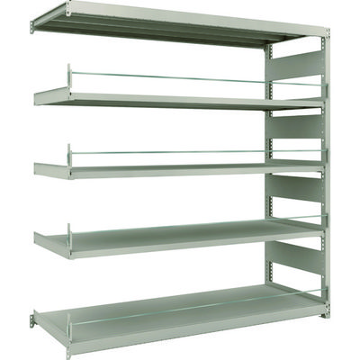 TRUSCO 災害備蓄ラック スチールラック M2型 W1760×D600×H1800 5段 連結 M2-DS6665B 1台(1個)（直送品）