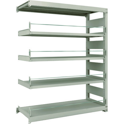 TRUSCO 災害備蓄ラック スチールラック M3型 W1500×D571×H1800 5段 連結 M3-DS6565B 1台(1個)（直送品）