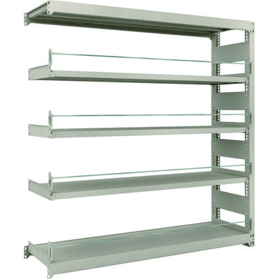 TRUSCO 災害備蓄ラック スチールラック M3型 W1800×D471×H1800 5段 連結 M3-DS6655B 1台(1個)（直送品）