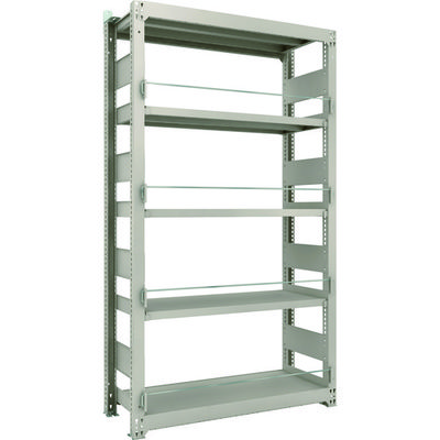 TRUSCO 災害備蓄ラック スチールラック M3型 W1200×D471×H2100 5段 単体 M3-DS7455 1台(1個)（直送品）