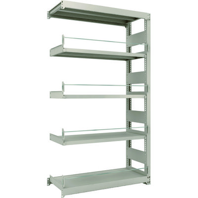 TRUSCO 災害備蓄ラック スチールラック M3型 W1200×D471×H2100 5段 連結 M3-DS7455B 1台(1個)（直送品）