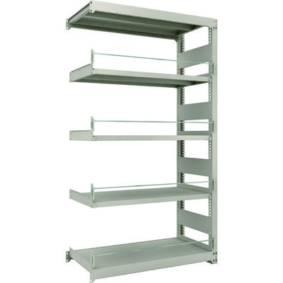 TRUSCO 災害備蓄ラック スチールラック M3型 W1200×D571×H2100 5段 連結 M3-DS7465B 1台(1個)（直送品）