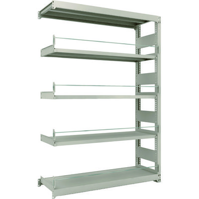 TRUSCO 災害備蓄ラック スチールラック M3型 W1500×D471×H2100 5段 連結 M3-DS7555B 1台(1個)（直送品）