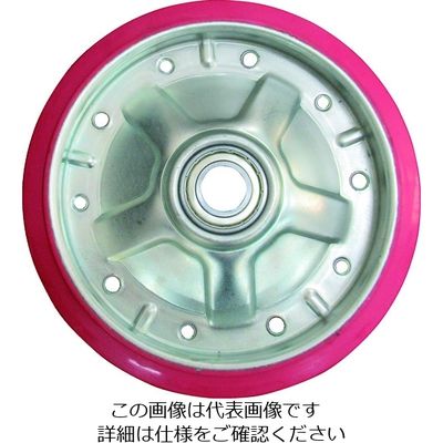 トラスコ中山 TRUSCO ドラム缶運搬車HT67N用 車輪φ250 HT-P250 1個 303-3643（直送品）