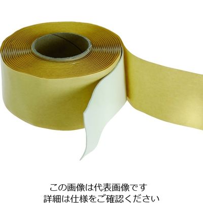 トラスコ中山 TRUSCO 剥がせる耐熱ブチルテープ 2mmX50mmX5m HRBT-50 1巻 207-3291（直送品）