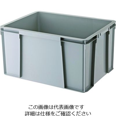 トラスコ中山 TRUSCO THC型コンテナ 有効内寸541×371×310 グレー THC-64B-GY 1個 207-4033（直送品）