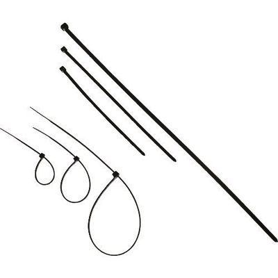 トラスコ中山 TRUSCO 結束バンド(耐候性) 幅8.6mmX450mm 25本入り T-DK450BK 1袋(25本) 207-5957（直送品）