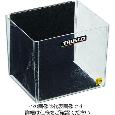 トラスコ中山 TRUSCO コバンザメ 樹脂ボックス 120X100XH100 KBZ-ASBL 1個 207-3567（直送品）