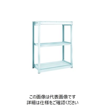 トラスコ中山 TRUSCO TUG型軽量棚100kg単体 940X474XH1200 3段 TUG100-43S-3 1台(1個)（直送品）