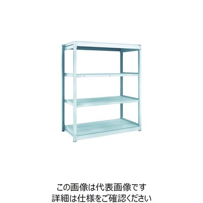 トラスコ中山 TRUSCO TUG型軽量棚100kg単体 1240X624XH1500 4段 TUG100-54L-4 1台(1個)（直送品）
