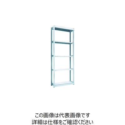 トラスコ中山 TRUSCO TUG型軽量棚100kg単体 940X324XH2400 5段 TUG100-83K-5 1台(1個)（直送品）