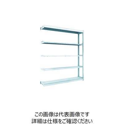 トラスコ中山 TRUSCO TUG型軽量棚100kg連結 1840X324XH2100 5段 TUG100-76K-5B 1台(1個)（直送品）