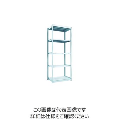 トラスコ中山 TRUSCO TUG型軽量棚100kg単体 940X624XH2400 5段 TUG100-83L-5 1台(1個)（直送品）