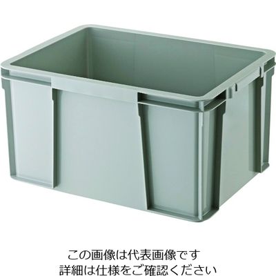 トラスコ中山 TRUSCO THC型コンテナ 有効内寸442×298×255 グレー THC-35A-GY 1個 207-4019（直送品）