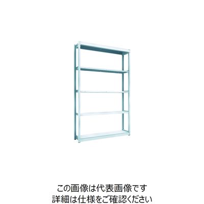 トラスコ中山 TRUSCO TUG型軽量棚100kg単体 1540X324XH2400 5段 TUG100-85K-5 1台(1個)（直送品）