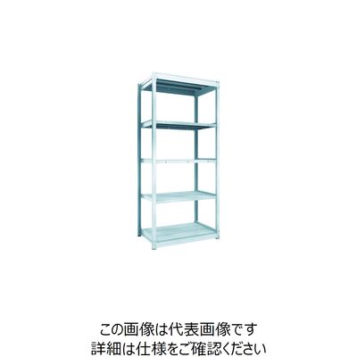 トラスコ中山 TRUSCO TUG型軽量棚100kg単体 940X624XH2100 5段 TUG100-73L-5 1台(1個)（直送品）