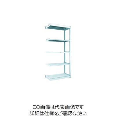 トラスコ中山 TRUSCO TUG型軽量棚100kg連結 940X474XH2100 5段 TUG100-73S-5B 1台(1個)（直送品）