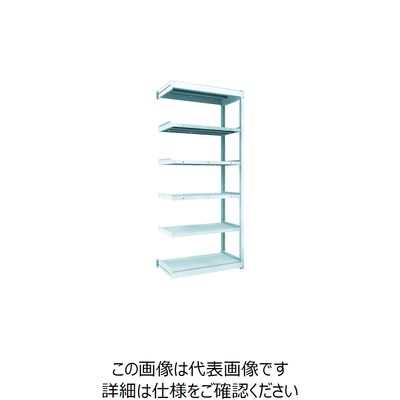 TRUSCO TUG型軽量ボルトレス棚 100kg 連結型 940×474×H2100 6段 TUG100-73S-6B 1台(1個)（直送品）