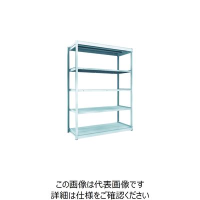 トラスコ中山 TRUSCO TUG型軽量棚100kg単体 1540X624XH2100 5段 TUG100-75L-5 1台(1個)（直送品）