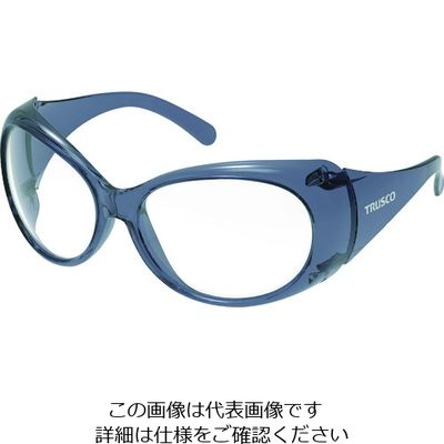 トラスコ中山 TRUSCO ワイドビュー2眼型保護めがねブラックタイプ PETーAFレンズ FVG-BK 1個 207-3935（直送品）