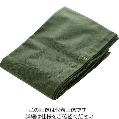 トラスコ中山 TRUSCO キャンバスシート 1370x1400mm オリーブドラブ CVSTS-OD 1枚 207-3945（直送品）