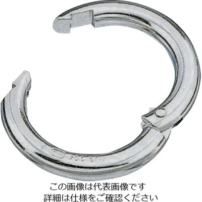 トラスコ中山 TRUSCO ステンレス チェーンキャッチ 線径3mm 内径16mm 1個入 TCK-3 1袋(1個) 208-1047（直送品）