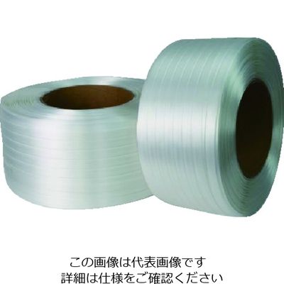 トラスコ中山 TRUSCO ポリエステルバンド 幅25mm 400m TBS89 1巻 207-7197（直送品）