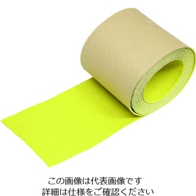 トラスコ中山 TRUSCO ノンスリップテープ 屋外用 100mmX5m 5巻お纏め品 黄 TNS100-5 Y 1箱(5巻)（直送品）