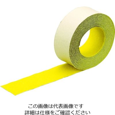 トラスコ中山 TRUSCO ノンスリップテープ 屋外用 50mmX10m 10巻お纏め品 黄 TNS5010-10 Y 1箱(10巻)（直送品）